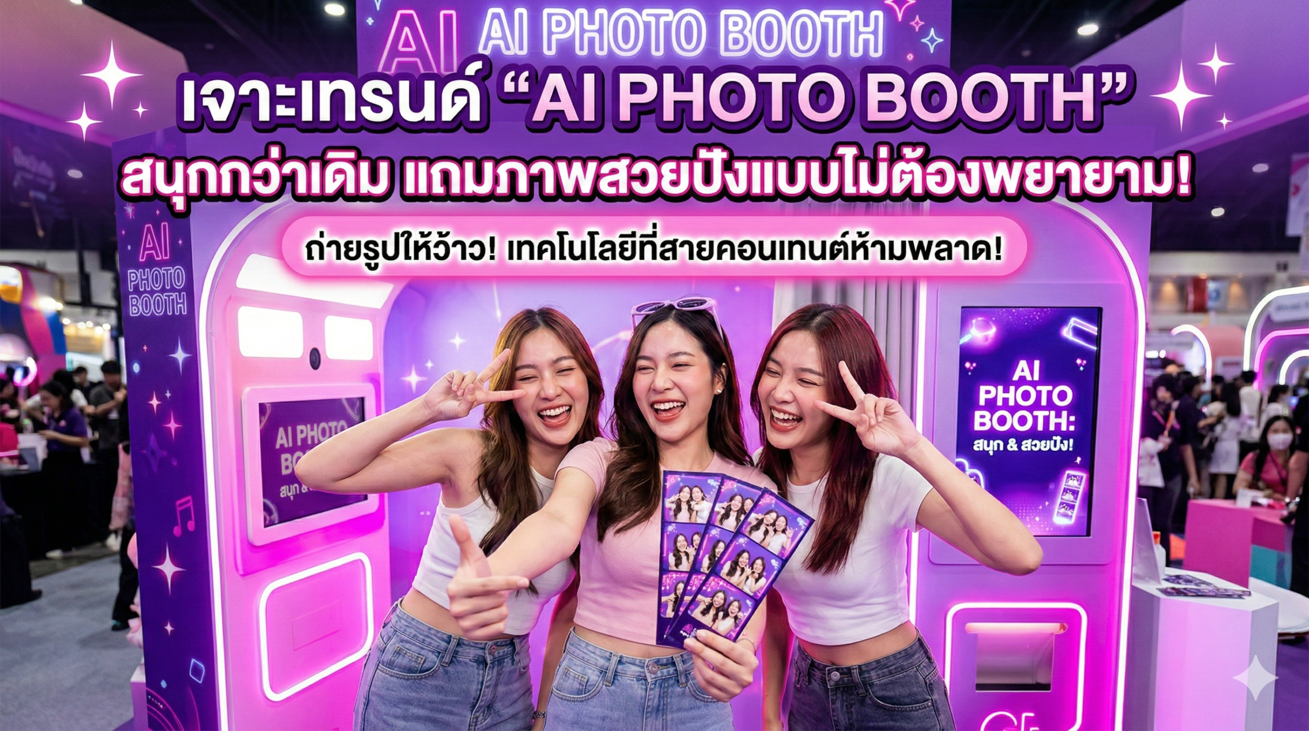 Read more about the article เจาะเทรนด์ “AI Photo Booth”